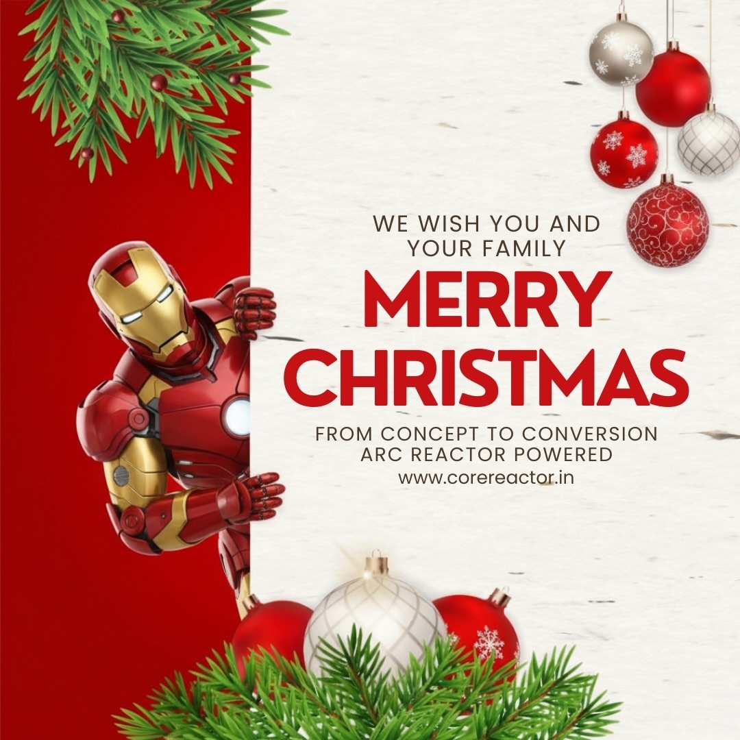 May your Christmas shine brighter than an Arc Reactor
.
.
.
.
#marrychristmas🎄 #CoreReactor
